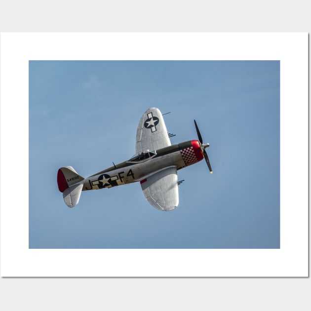 Republic P-47D Thunderbolt Wall Art by derek beattie